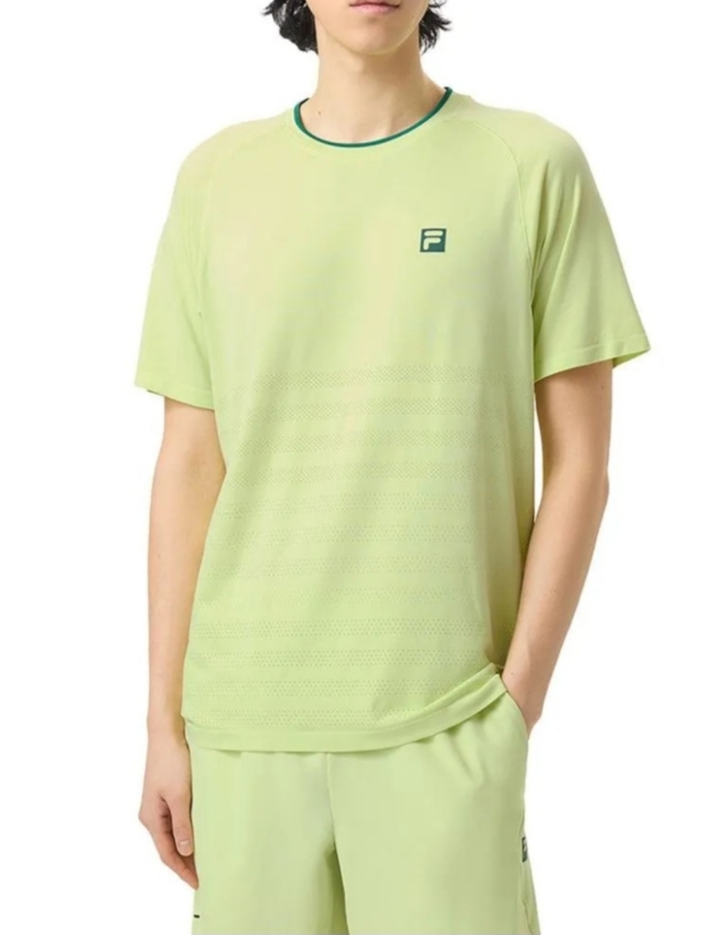 Fila Tennis Center Court Ace Shirt Men's Medium $85 NWT TM511111 Seamless...